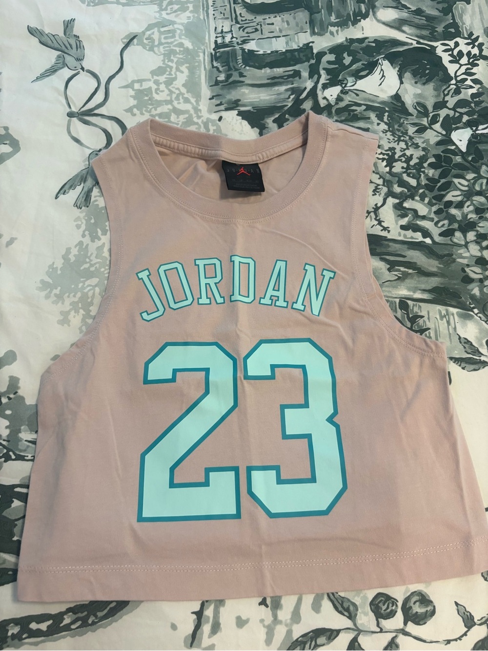 Women’s Jordan Tank Top in Mint and Beige XS